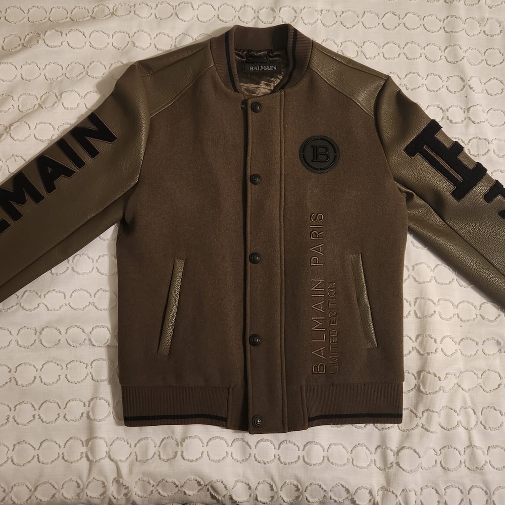 Balmain Brown Jacket for Men